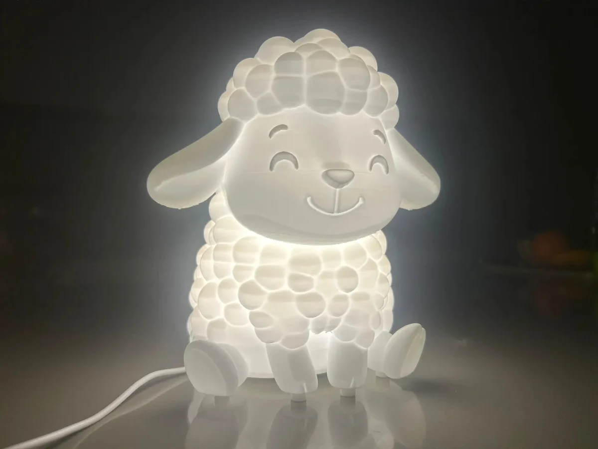 Little Sheep Night Light — Reference image