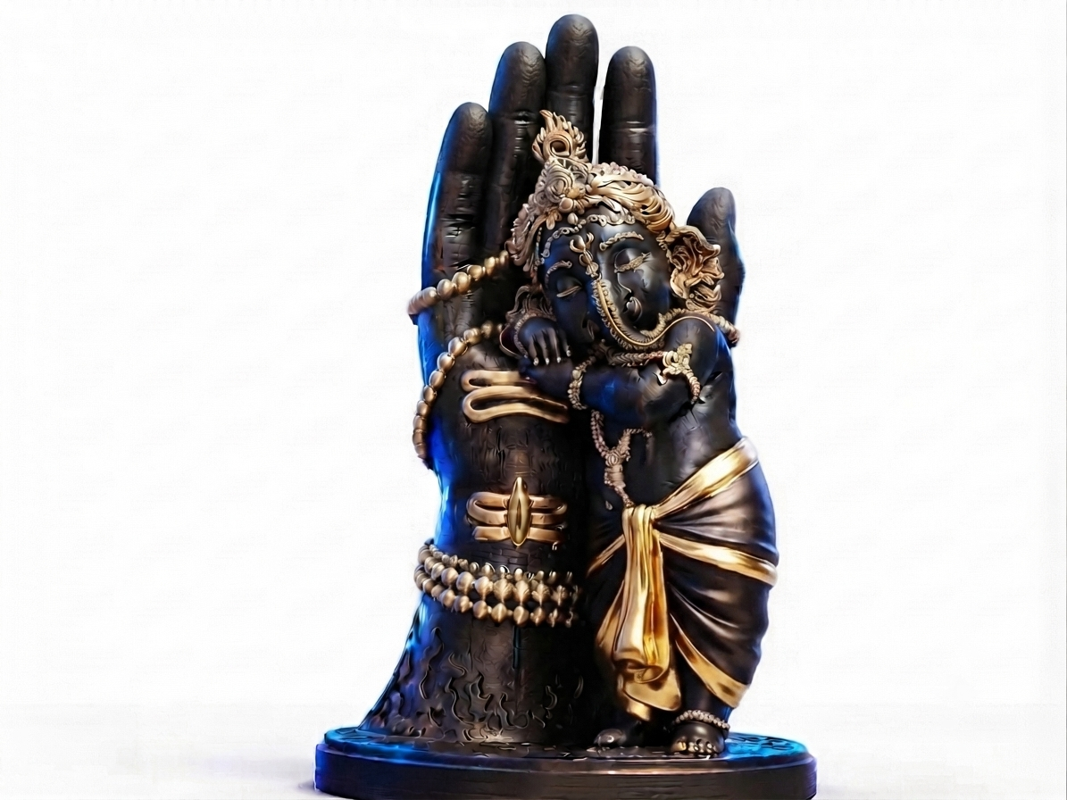 Divine Bal Ganesh — Reference image
