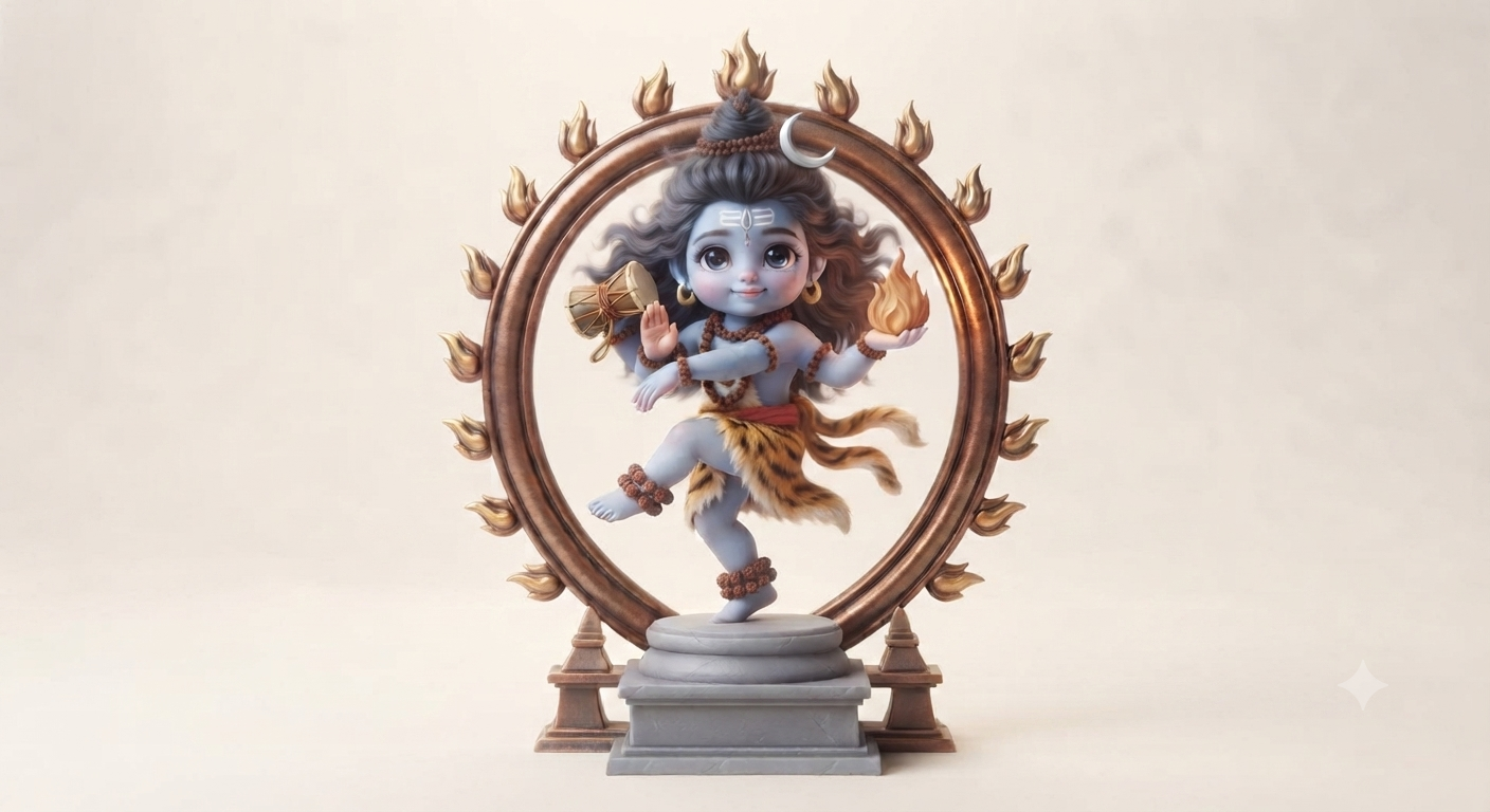 Baal Natraja Miniature — Reference image